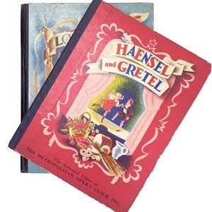 Vintage Metropolitan Opera Guild Picture Books   Art Deco Era Illustrations